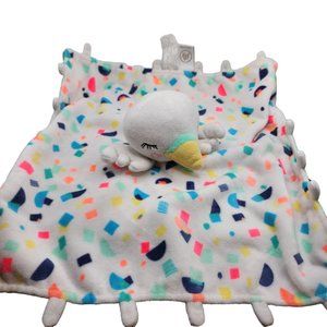 Oh Joy Target  Swan Bird Baby Security Blanket Lovey  White Confetti Duck Goose